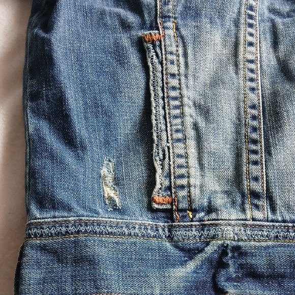 Aeropostale Blue Washed Denim Jacket - Picture 6 of 15